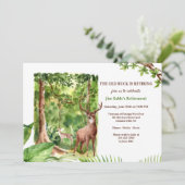 Invitation Cerfs dans les bois (Debout devant)