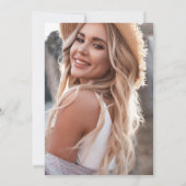 Invitation Cerise sur le dessus | Photographie de la fête de (Dos)