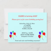 Invitation Cerise sur le dessus Purple Frosting Vanilla Cupca (Dos)