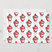 Invitation Cerises Jubilee Sundae Crème de glace Parti social (Dos)