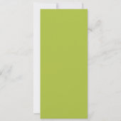 Invitation Cerisier Fleur - Style Mignon Funky (Dos)