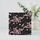 Invitation Cerisiers en fleurs (Debout devant)