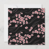 Invitation Cerisiers en fleurs (Devant)