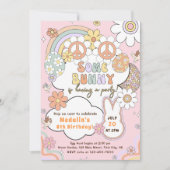 Invitation Certains lapins ont une fête Pâques fête d'anniver (Devant)