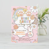 Invitation Certains lapins ont une fête Pâques fête d'anniver (Debout devant)