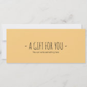 Invitation Certificat cadeau de chaton modifiable pour amoure (Dos)