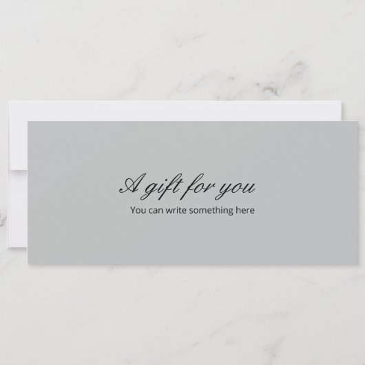 Invitation Certificat Cadeau de Leçons de Danse de Salon Surp (Dos)