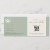 Invitation Certificat Cadeau de Spa de Tête Professionnel Mod (Dos)