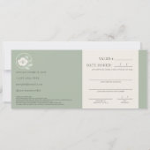 Invitation Certificat Cadeau de Spa de Tête Professionnel Mod (Dos)