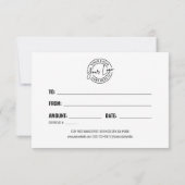 Invitation Certificat Cadeau Entreprise Rose (Dos)