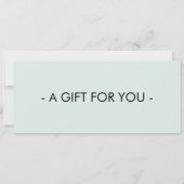 Invitation Certificat-cadeau pour animaux de compagnie ou pou (Dos)