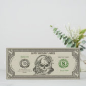 Invitation Certificat cadeau pour un tatouage personnel (Debout devant)