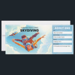 Invitation Certificat cadeau Tandem Skydiving<br><div class="desc">Vous cherchez un moyen unique de donner un cadeau mémorable? Notre Modèle de certificat-cadeau Tandem Editable Skydiving est parfait pour une expérience amusante Skydiving lorsque vous n'avez pas de cadeau physique à portée de main. Idéal pour les anniversaires, anniversaires ou toute occasion spéciale, ce bon personnalisable vous permet d'ajouter une...</div>