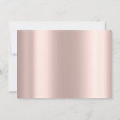 Invitation Certificat d'artiste de maquillage de Rose VIP Las (Dos)