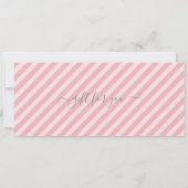 Invitation Certificat de Bon Cadeau Manucure Pédicure Rose (Dos)