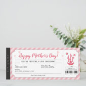 Invitation Certificat du bon de traitement Spa de jour pour m (Debout devant)