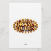 Invitation Certified Drama Queen (Dos)