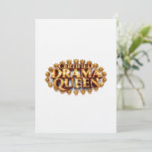 Invitation Certified Drama Queen (Debout devant)