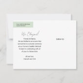 Invitation C'est ainsi que s'est déroulée la galerie de photo (Dos)