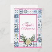 Invitation C'est Amore Card pour Susan - avec citron 3,5 x 5 (Devant / Derrière)