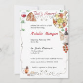 Invitation C'est Amore Fête des mariées 2 (Devant)