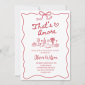 Invitation C'est Amore Fête des mariées - Table des banquets