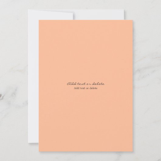 Invitation C'est Amore Pink Tropical Aperol Fête des mariées (Dos)