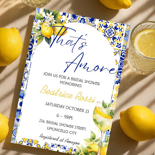 Invitation C'est Amore Spritz Fête des mariées de carreaux it