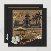 Invitation C'est Bali (Devant / Derrière)