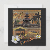 Invitation C'est Bali (Devant)