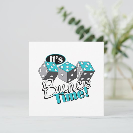 Invitation C'est Bunco Time ! (Debout devant)