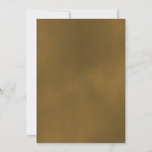 Invitation C'Est Ce Que Nous Faisons ! Élégant Rose or ocre M (Dos)