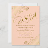 Invitation C'Est Ce Que Nous Faisons ! Elégante Broche de Cor (Devant)