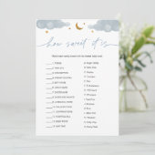 Invitation C'Est Doux C'Est Candy Bar Twinkle Star Baby Jeu (Debout devant)