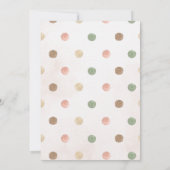 Invitation C'est jumeaux boho vêtements nursery baby shower (Dos)