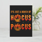 Invitation C'est juste une bande d'Halloween Hocus Pocus (Debout devant)