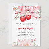 Invitation C'est la cerise sur la Fête des mariées des flancs (Devant)