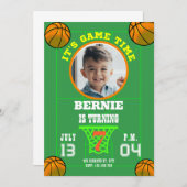 INVITATION C'EST LA FÊTE D'ANNIVERSAIRE DE JEUX (Devant / Derrière)