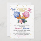 Invitation C'est la fête de la crème glacée Scoop (Devant)