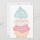 Invitation C'est la fête de la crème glacée Scoop (Devant)