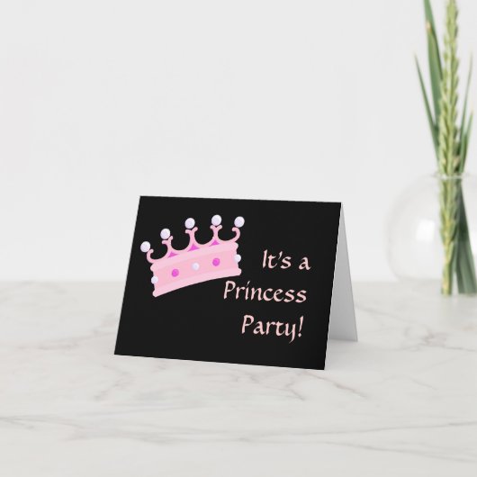Invitation C'est la fête de la princesse ! (Devant)