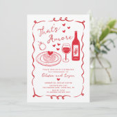 Invitation C'est la fête de l'engagement Dîner (Debout devant)