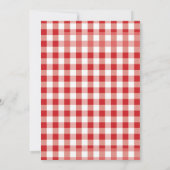 Invitation C'est la fête de l'engagement Dîner (Dos)