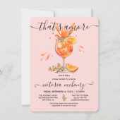 Invitation C'est la Fête des mariées Amore Spritz (Devant)