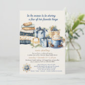 Invitation C'est la Fête des mariées des choses préférées de  (Debout devant)