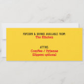 Invitation C'est la nuit du cinéma (Dos)