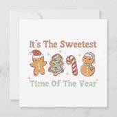 Invitation C'est la période la plus douce de l'année Cute Fun (Dos)