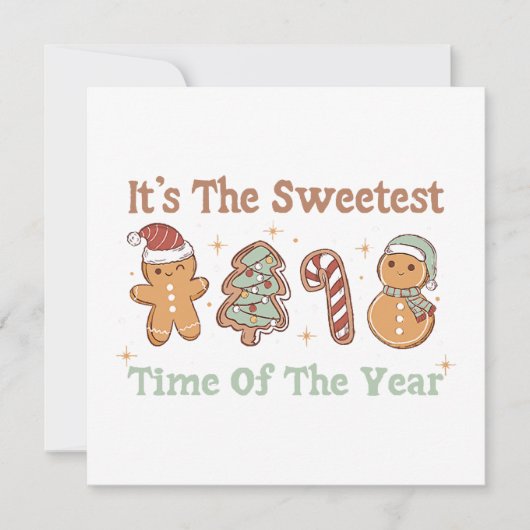 Invitation C'est la période la plus douce de l'année Cute Fun (Devant)