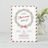 Invitation C'est la période la plus merveilleuse de l'année (Debout devant)