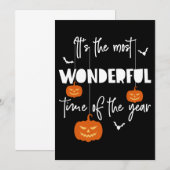 Invitation C'est la période la plus merveilleuse de l'année C (Devant / Derrière)